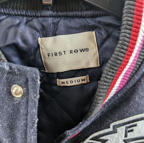 First Row Keep Life Simple all over  VARSITY JACKET - Picture 2 of 7